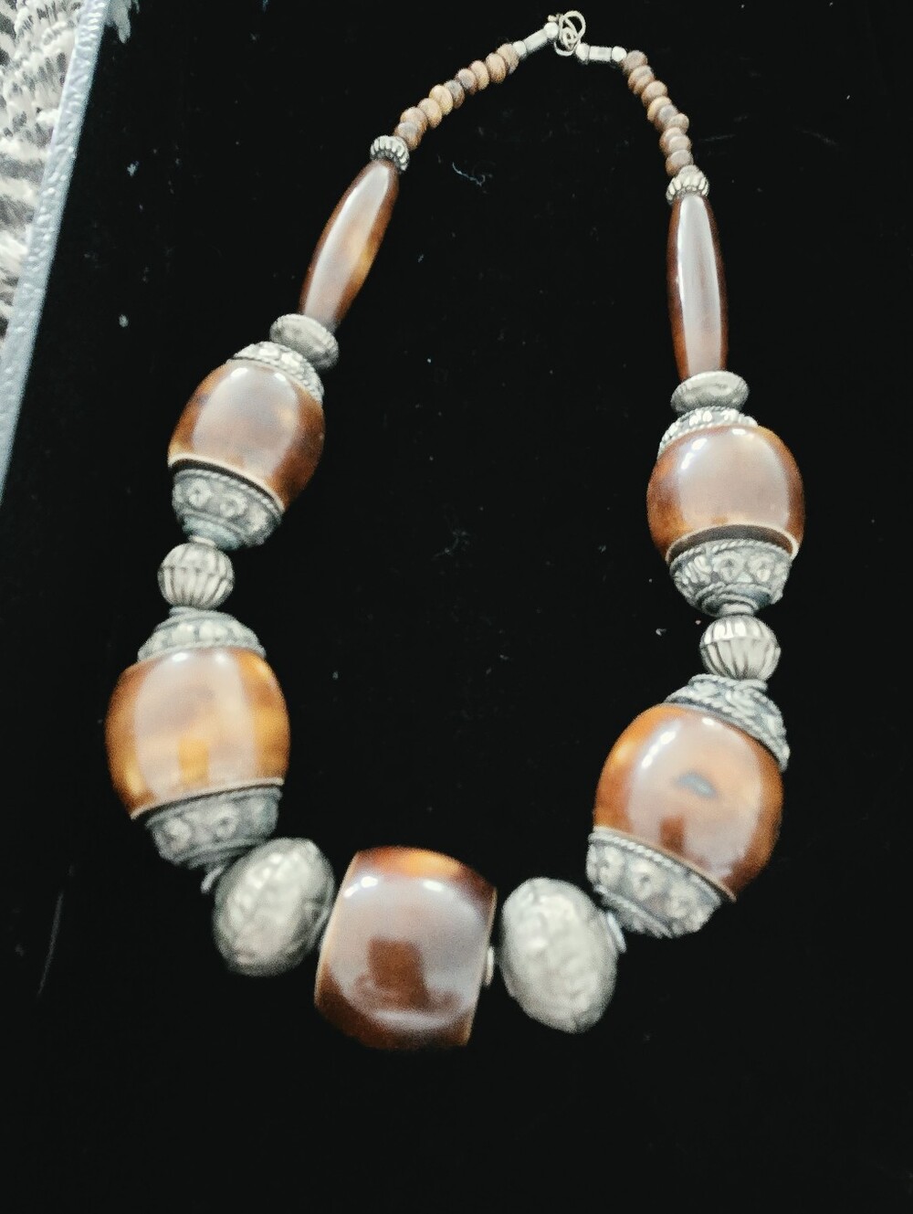 Vintage  North African Berber/Yemeni Tribal Necklace Handcrafted
